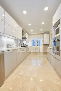 Beige Marble Floor